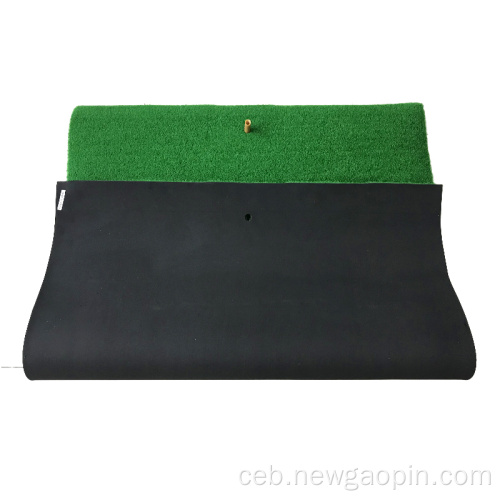 Sa gawas nga Anti Slip Grass Golf Mat Nga adunay Tee